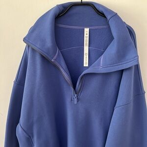 NWT_Lululemon Thick Fleece Half-Zip Blue/Purple Women’s